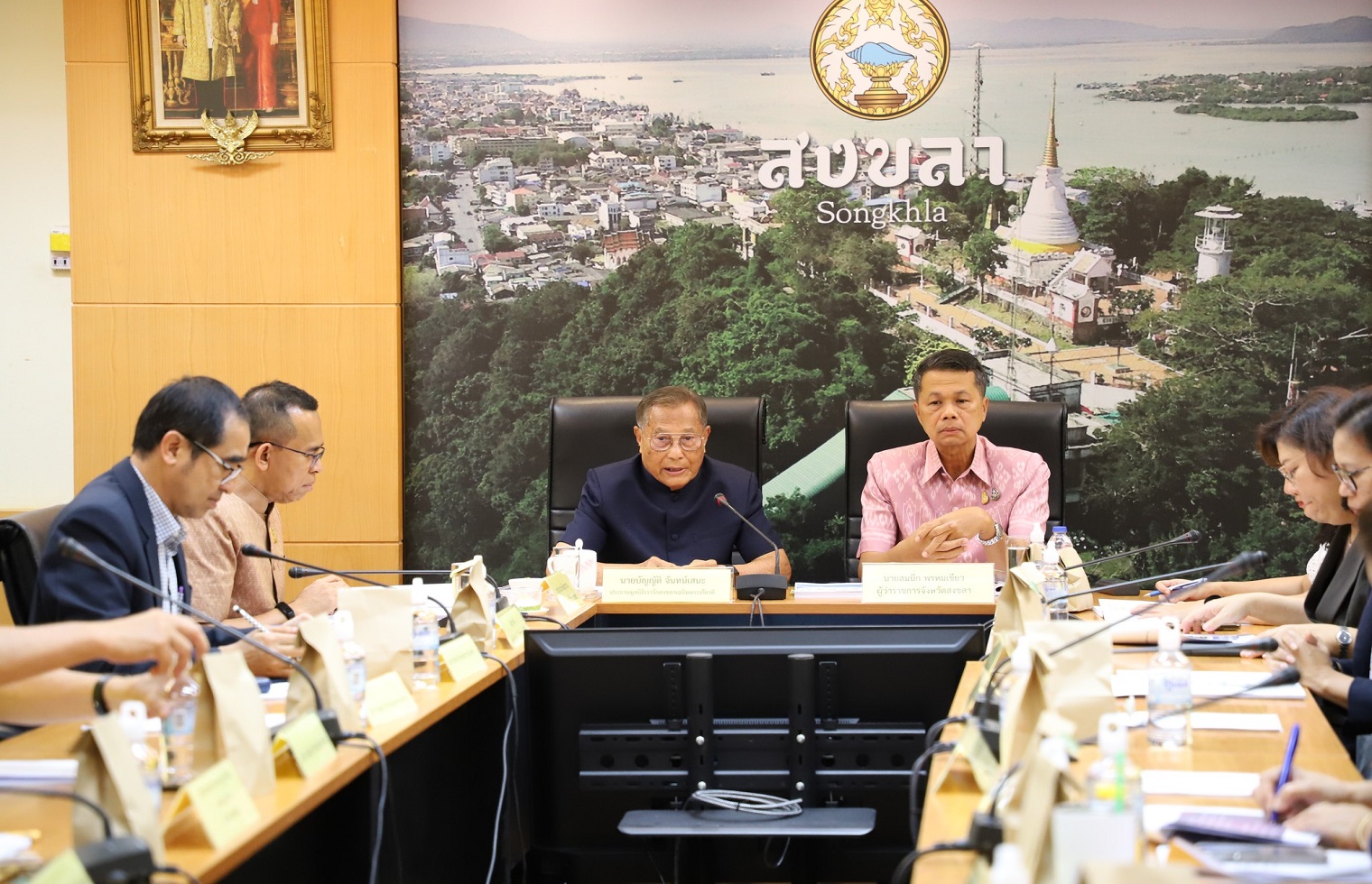 การประชุมองค์กร 15 ภาคี การบริหารจัดการโครงการเรารักสงขลาฯ ครั้งที่ 1/2567
